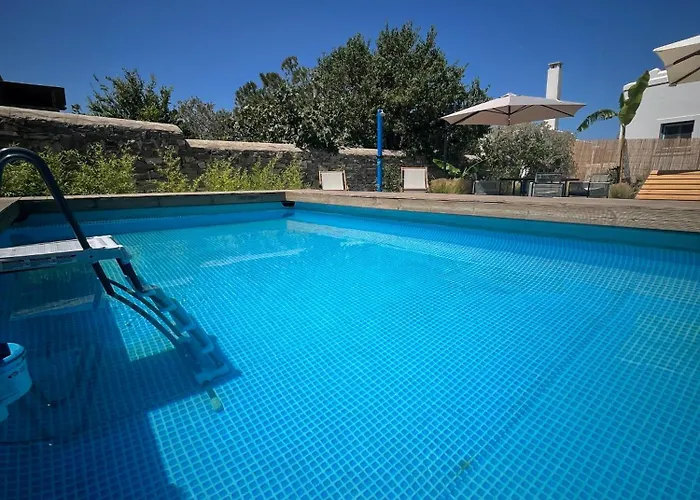 Minimal Blue With Sunset View In