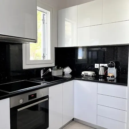 Minimal Blue With Sunset View In Holiday home Parikia (Paros)