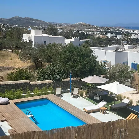 Minimal Blue With Sunset View In Parikia (Paros)