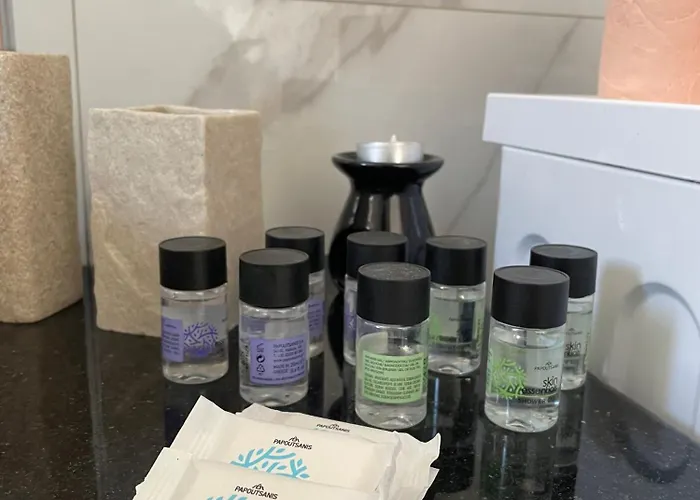 Minimal Blue With Sunset View In